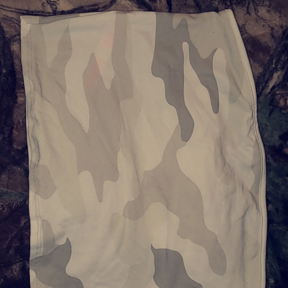 Victoria's secret pink camo tube top, new